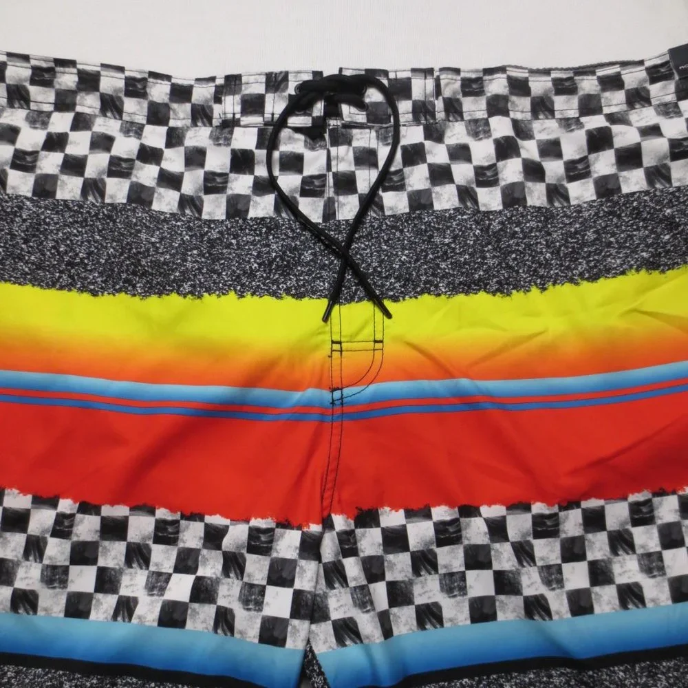 NWT ROUNDTREE & YORKE mens SWIM trunks BATHING SUIT big tall SIZE 3XB
